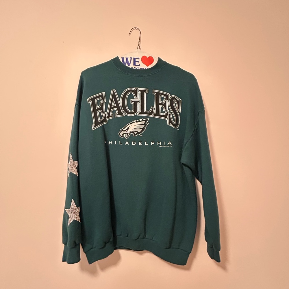 Eagles Green Sweater